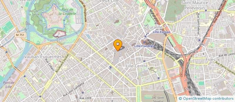 localisation de l'entreprise LES ENFANTASTIKS DU NORD à LILLE