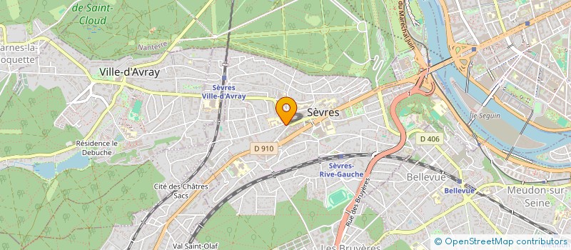 localisation de l'entreprise LES ENFANTS ANIMATEURS SEVRES à SEVRES