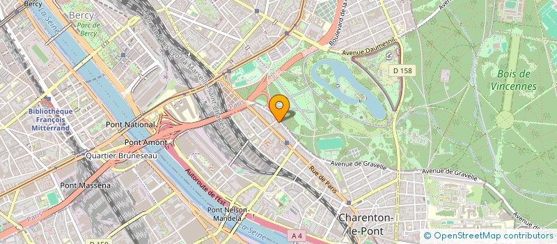 localisation de l'entreprise LES ENFANTS AU POUVOIR  CHARENTON-LE-PONT