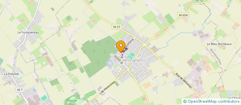 localisation de l'entreprise LES ENFANTS BABORD  VERLINGHEM