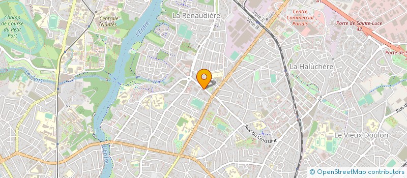 localisation de l'entreprise LES ENFANTS D'ABORD à NANTES