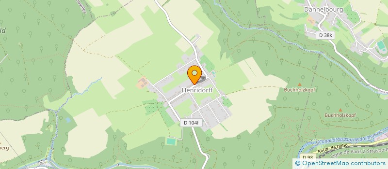 localisation de l'entreprise LES ENFANTS D'ABORD  HENRIDORFF