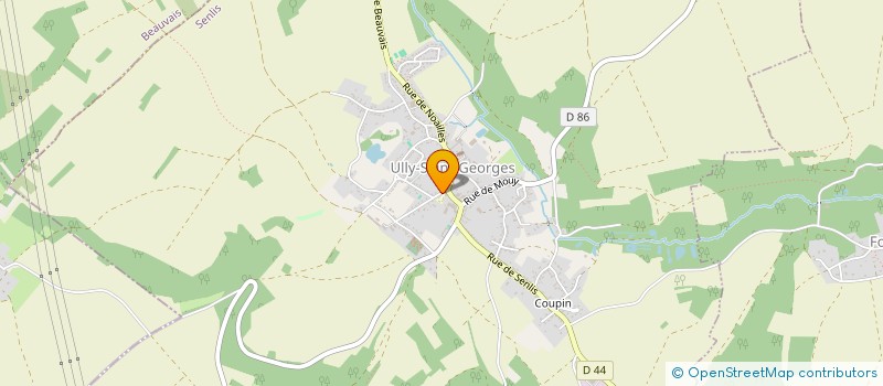 localisation de l'entreprise LES ENFANTS D'ABORD  ULLY-SAINT-GEORGES