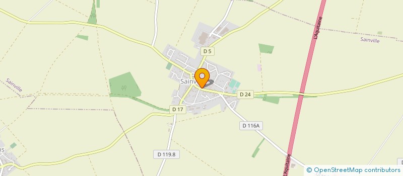 localisation de l'entreprise LES ENFANTS D'ABORD à SAINVILLE