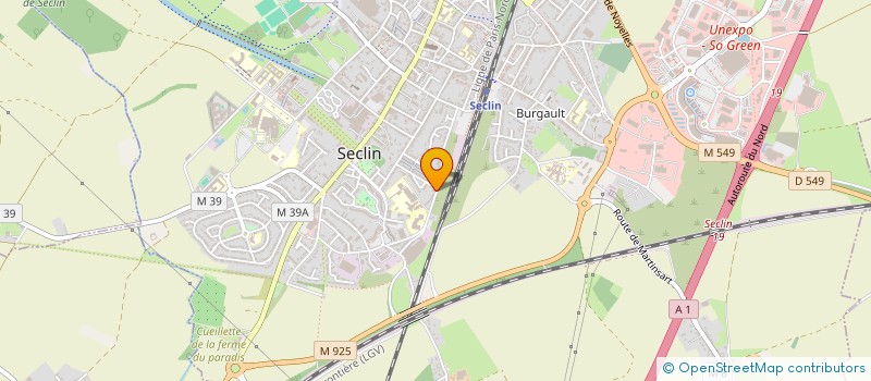 localisation de l'entreprise LES ENFANTS D'ABORD  SECLIN