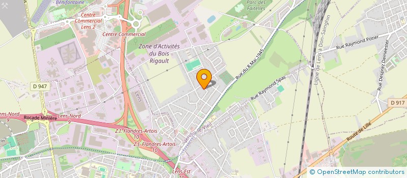 localisation de l'entreprise LES ENFANTS D'ABORD  ESTEVELLES