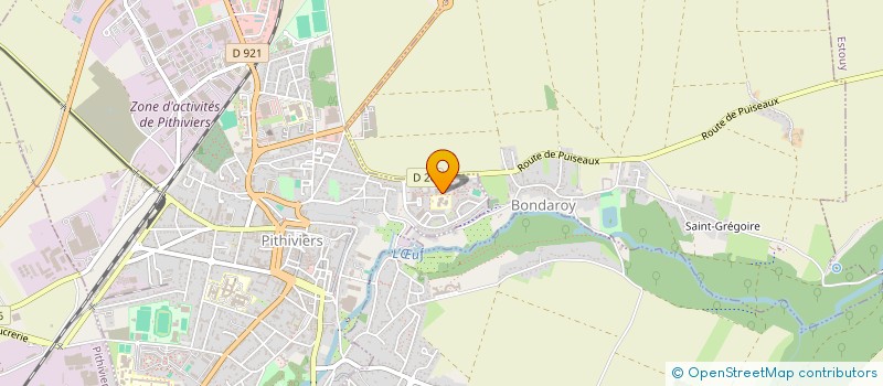 localisation de l'entreprise LES ENFANTS D'ABORD : ASSOCIATION DES PARENTS D'ELEVES DES ECOLES PUBLIQUES MATERNELLE ET ELEMENTAIRE DE SAINT-AIGNAN à PITHIVIERS