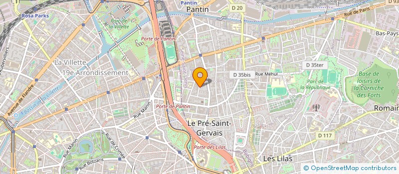 localisation de l'entreprise LES ENFANTS D'APOLLON à LE PRE-SAINT-GERVAIS