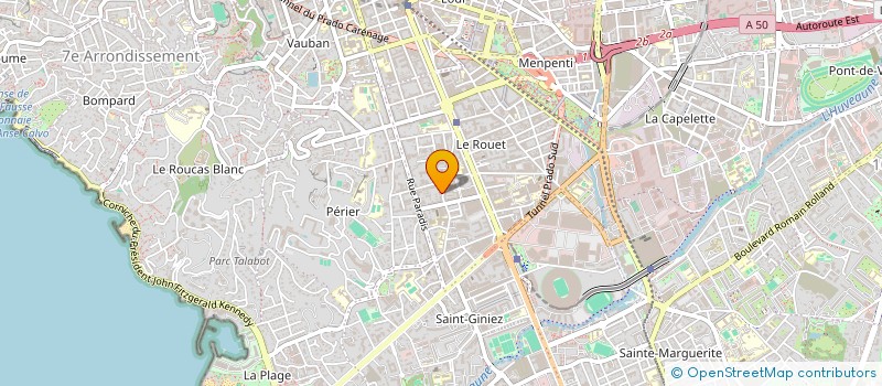localisation de l'entreprise LES ENFANTS D'ELIE à MARSEILLE