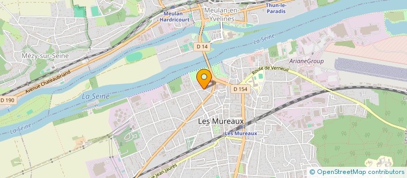 localisation de l'entreprise LES ENFANTS D'EOLE 78 à LES MUREAUX