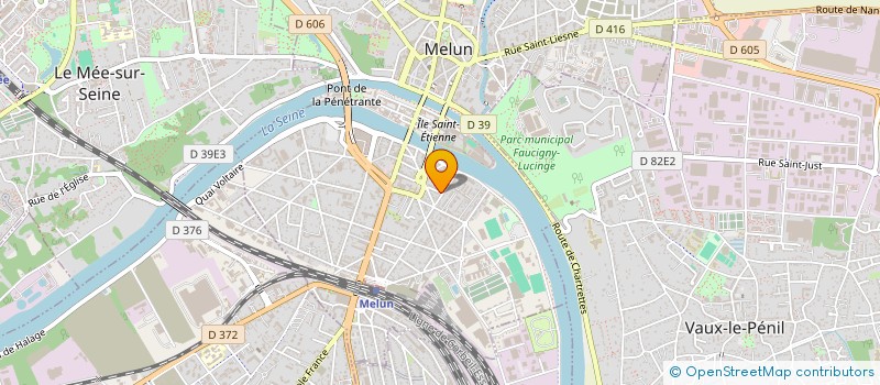 localisation de l'entreprise LES ENFANTS D'HIRAM à MELUN