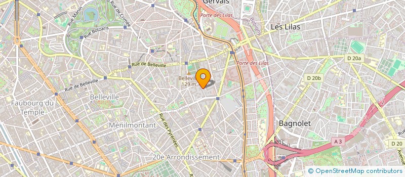 localisation de l'entreprise LES ENFANTS D'ICARE  PARIS