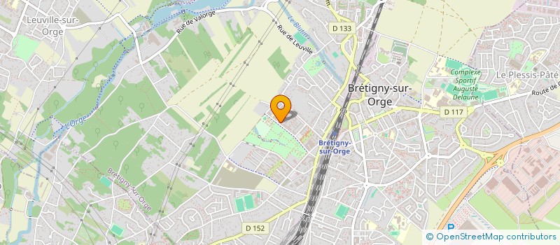localisation de l'entreprise LES ENFANTS DE BENA PLATEAU à BRETIGNY-SUR-ORGE