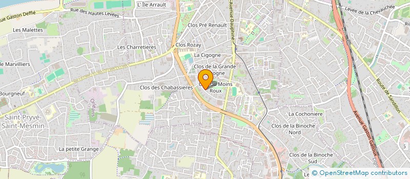 localisation de l'entreprise LES ENFANTS DE CHIENS à ORLEANS