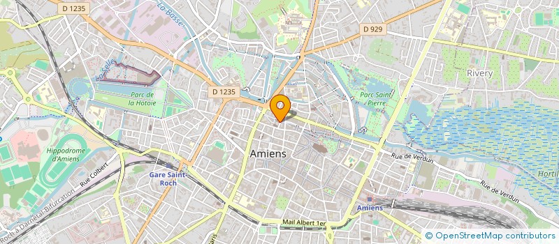 localisation de l'entreprise LES ENFANTS DE L'ART  AMIENS