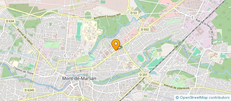 localisation de l'entreprise LES ENFANTS DE L'ATLAS à MONT-DE-MARSAN
