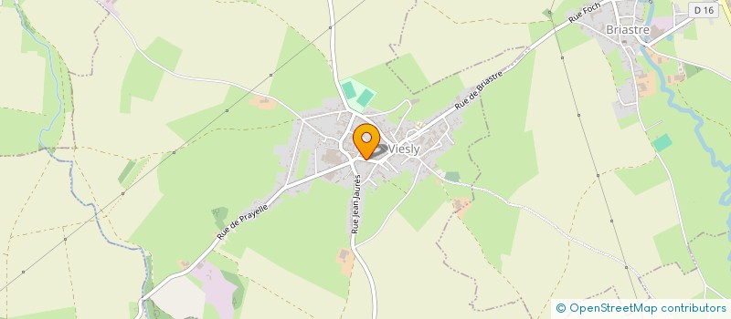 localisation de l'entreprise LES ENFANTS DE L ECOLE à VIESLY