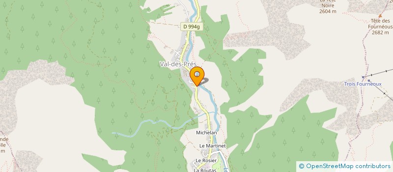 localisation de l'entreprise LES ENFANTS DE LA CLAREE  VAL-DES-PRES