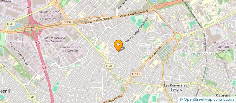 localisation de l'entreprise LES ENFANTS DE LA PALMERAIE à AULNAY-SOUS-BOIS