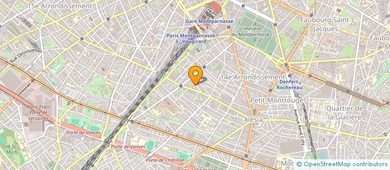 localisation de l'entreprise LES ENFANTS DE LA SEINE  PARIS