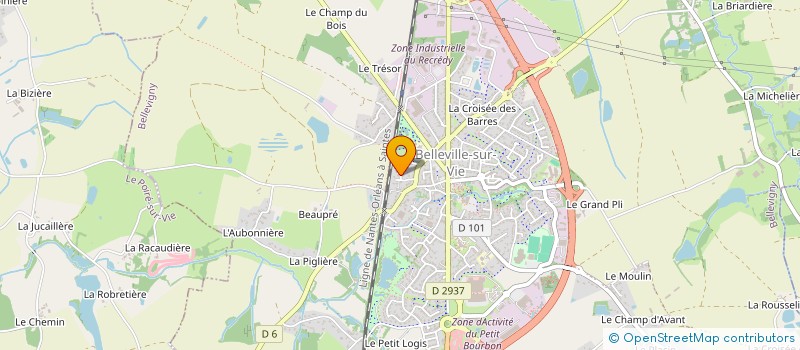 localisation de l'entreprise LES ENFANTS DE LA VIE à BELLEVIGNY