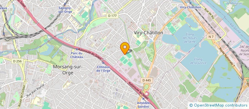 localisation de l'entreprise LES ENFANTS DE LOVALE DE VIRY-ESSONNE à VIRY-CHATILLON