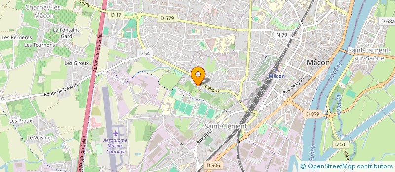 localisation de l'entreprise LES ENFANTS DE MADAGASCAR à MACON