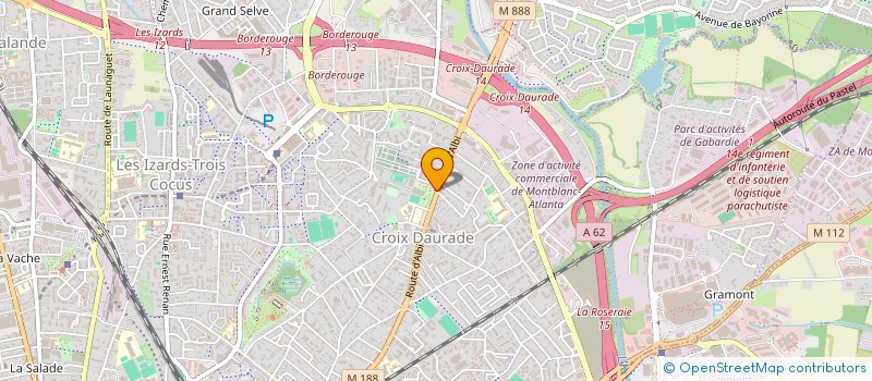 localisation de l'entreprise LES ENFANTS DE MAN MAN NONNOU à TOULOUSE