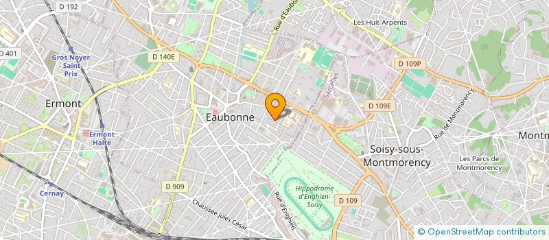 localisation de l'entreprise LES ENFANTS DE MOZ'ARTS à EAUBONNE