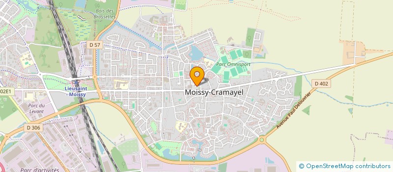 localisation de l'entreprise LES ENFANTS DE MVOG-ADA LEDMA à MOISSY-CRAMAYEL