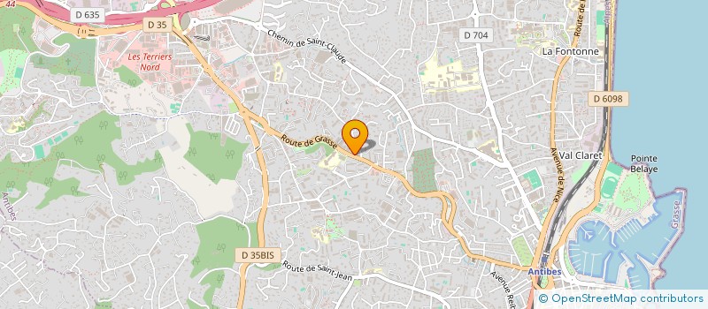 localisation de l'entreprise LES ENFANTS DE NEPTUNE à ANTIBES