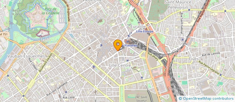 localisation de l'entreprise LES ENFANTS DE PARIS à LILLE