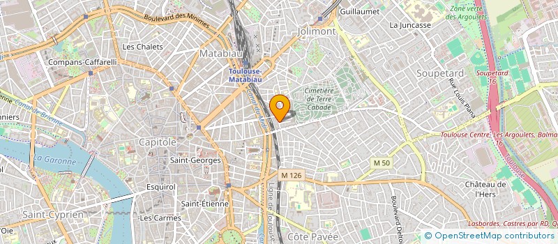 localisation de l'entreprise LES ENFANTS DE PROMETHEE à TOULOUSE