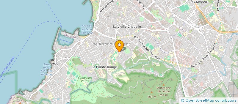 localisation de l'entreprise LES ENFANTS DE PROVENCE à MARSEILLE