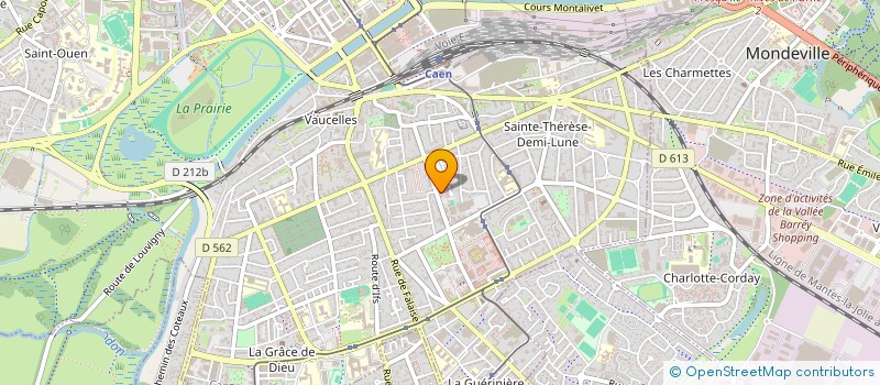 localisation de l'entreprise LES ENFANTS DE SAKAFRICA à CAEN