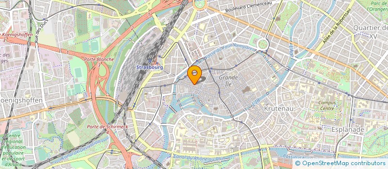 localisation de l'entreprise LES ENFANTS DE SANCHO PANZA à STRASBOURG