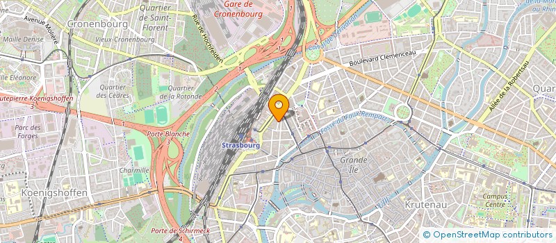 localisation de l'entreprise LES ENFANTS DE TURNBRIDGE à STRASBOURG