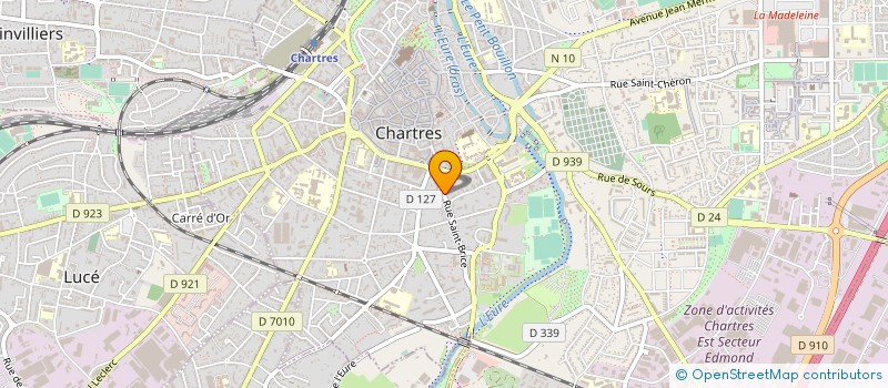 localisation de l'entreprise LES ENFANTS DES CARNUTES à CHARTRES
