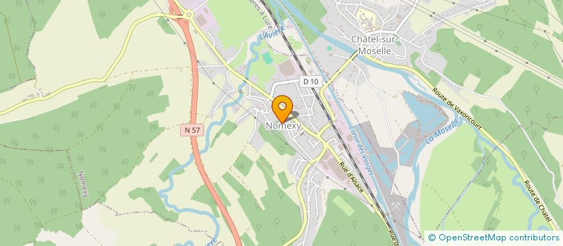 localisation de l'entreprise LES ENFANTS DU BICLOU  NOMEXY