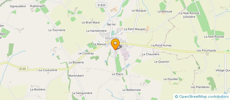 localisation de l'entreprise LES ENFANTS DU COMPAS à MANTILLY