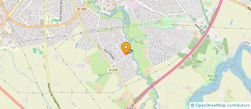 localisation de l'entreprise LES ENFANTS DU DELTA à CHOLET