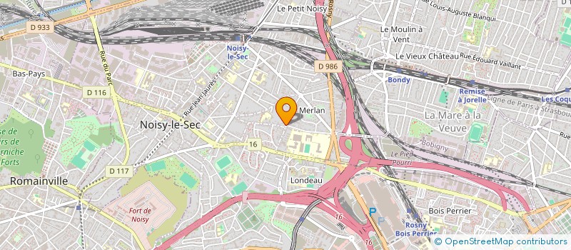 localisation de l'entreprise LES ENFANTS DU DESERT à NOISY LE SEC