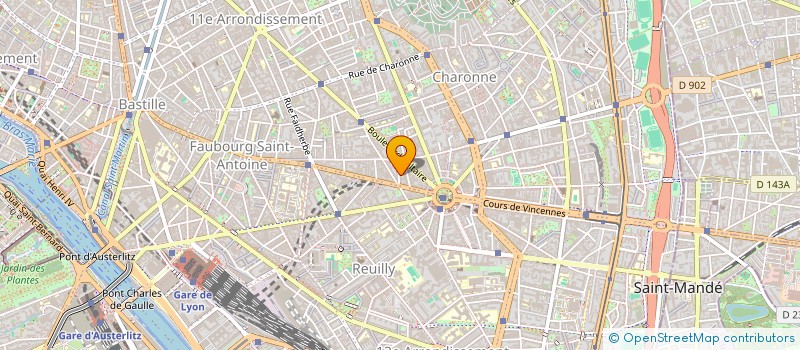 localisation de l'entreprise LES ENFANTS DU DESORDRE  PARIS