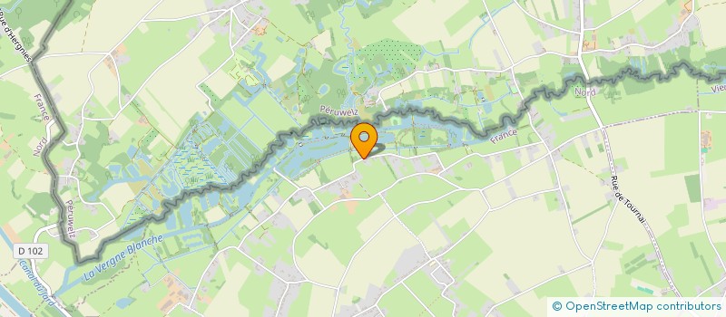 localisation de l'entreprise LES ENFANTS DU GRAND MARAIS  HERGNIES