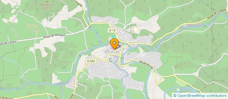 localisation de l'entreprise LES ENFANTS DU LAVANDIN à CARCES