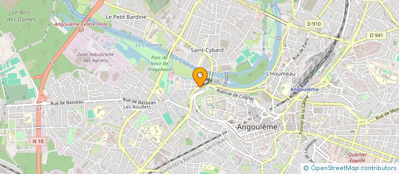 localisation de l'entreprise LES ENFANTS DU MARKETING à ANGOULEME