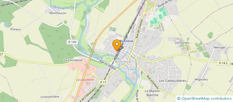 localisation de l'entreprise LES ENFANTS DU MOULIN à SANCHEVILLE