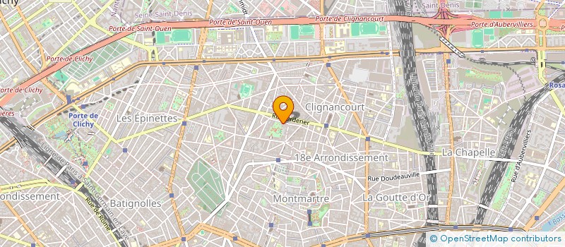 localisation de l'entreprise LES ENFANTS DU NDE  PARIS