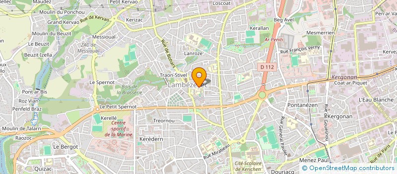 localisation de l'entreprise LES ENFANTS DU NIGER à BREST
