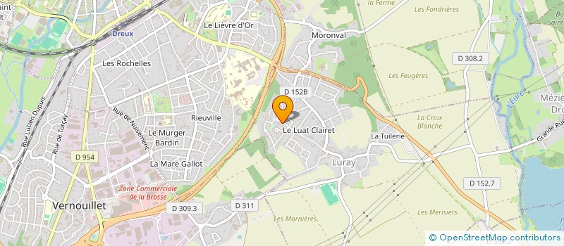 localisation de l'entreprise LES ENFANTS DU PARADIS à LURAY